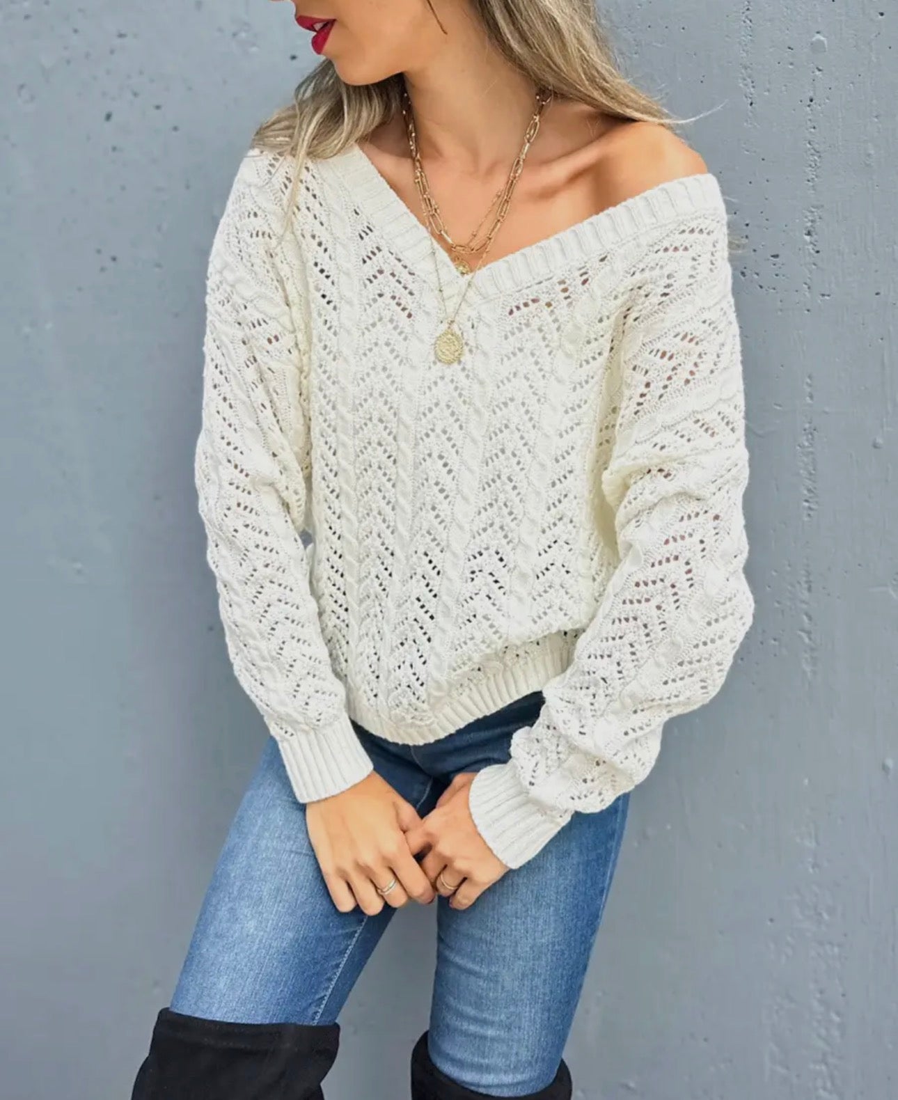 Knotted in Comfort Sweater