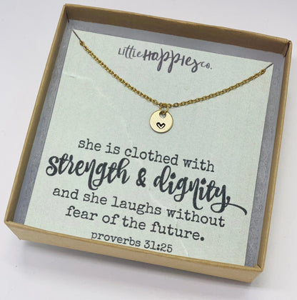 Strength & Dignity Necklace