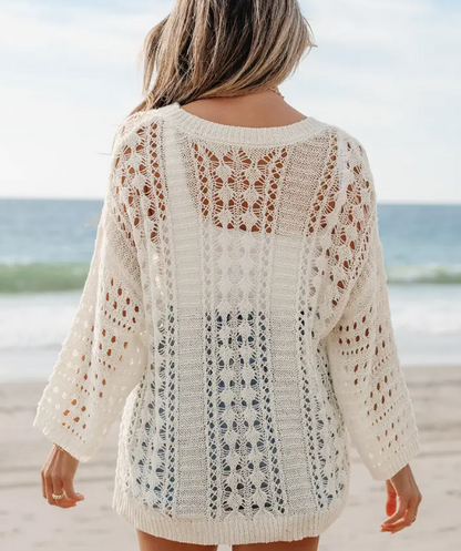 Sweet Serenity Crochet Sweater
