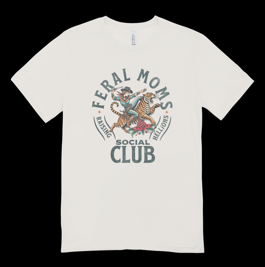 Feral Mom Social Club Tee