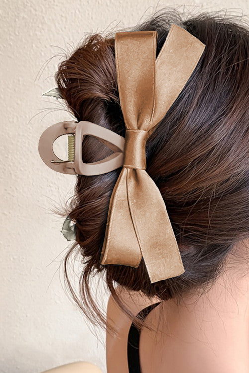 Ribbon Bow Large Hair Clip