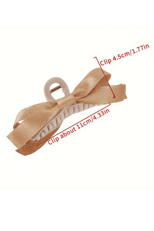 Ribbon Bow Large Hair Clip