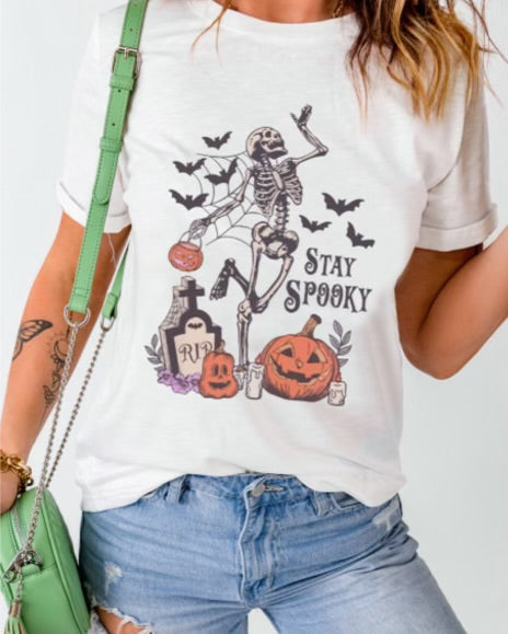 "STAY SPOOKY" Graphic Tee