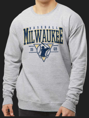 Milwaukee Baseball Crewneck