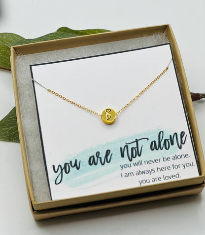 Semicolon Necklace – You Are Not Alone