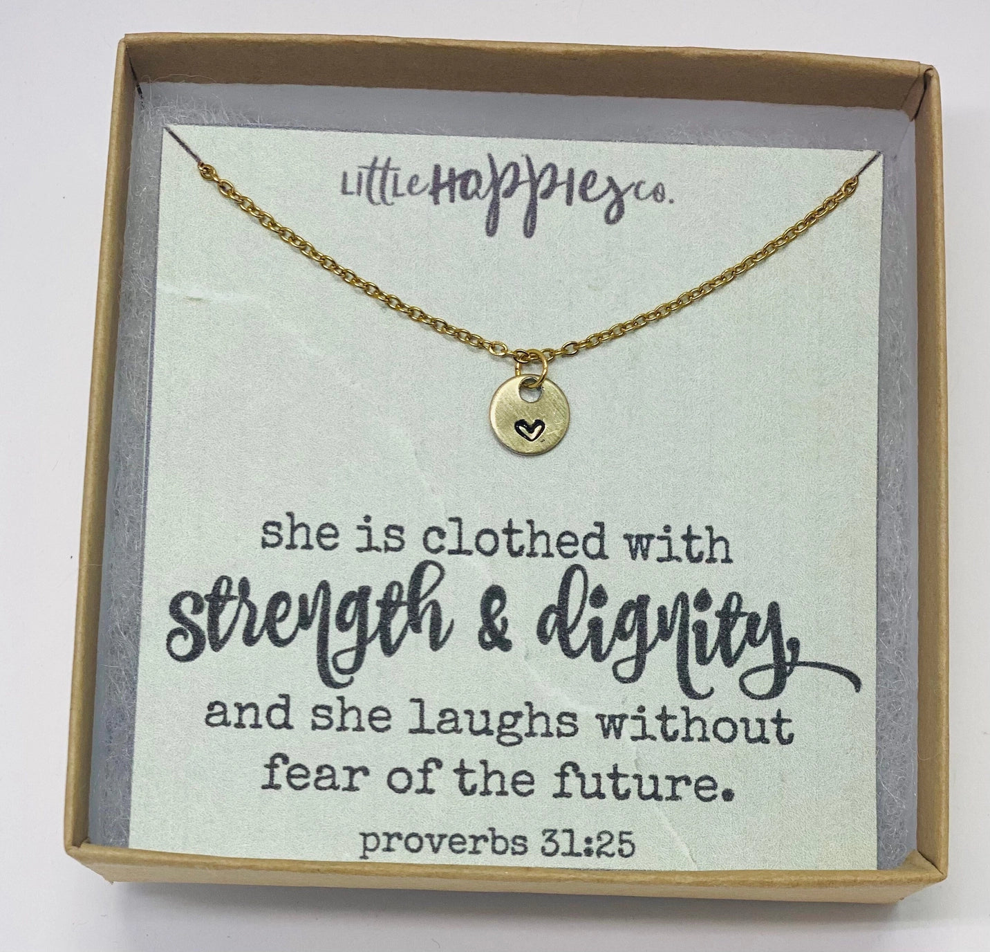 Strength & Dignity Necklace