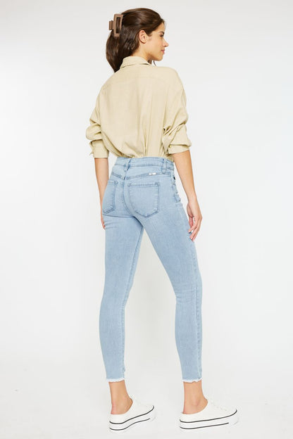 KANCAN - MID RISE ANKLE SKINNY JEANS